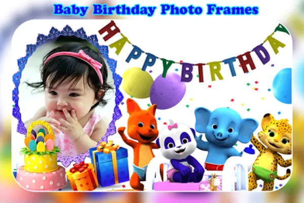 Happy Birthday Photo Frame android App screenshot 2