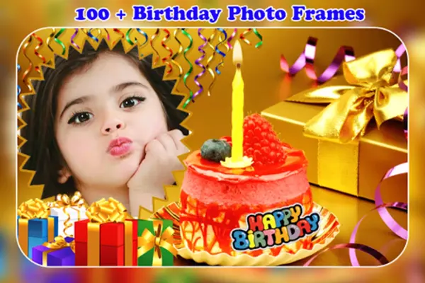 Happy Birthday Photo Frame android App screenshot 3