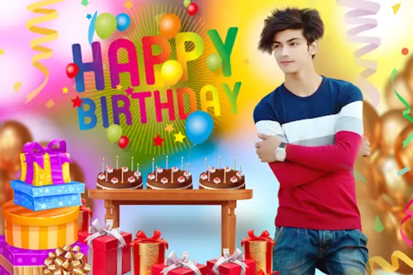 Happy Birthday Photo Frame android App screenshot 7